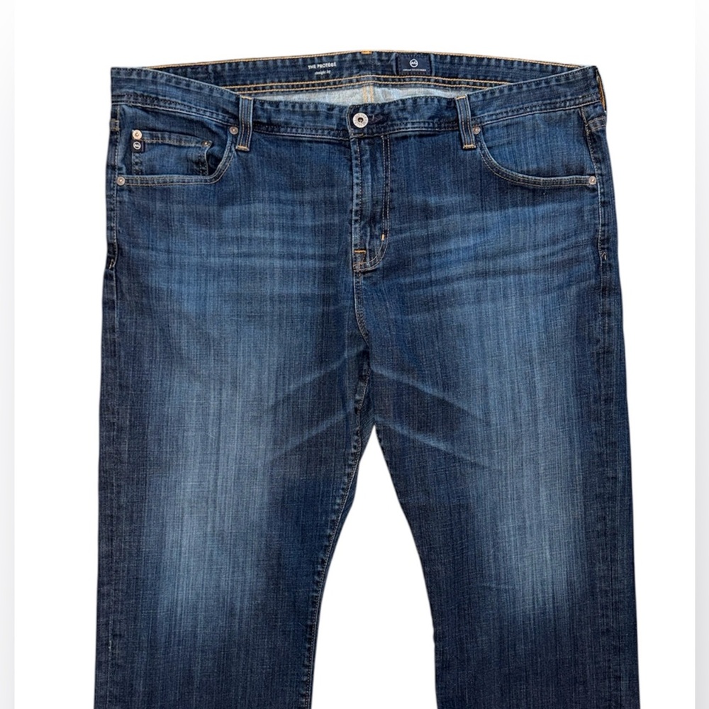 AG Adriano Goldschmied Jeans 42x34 The Protege Straight Leg Blue Stretch 43x34 - Picture 4 of 11